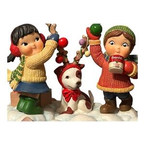 The Campbell kids wintertime fun collection “Soup warms the season” limited 4x3”